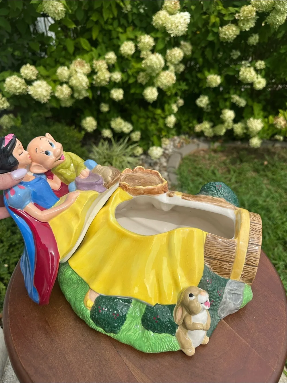 Snow White and Dopey Cookie Jar